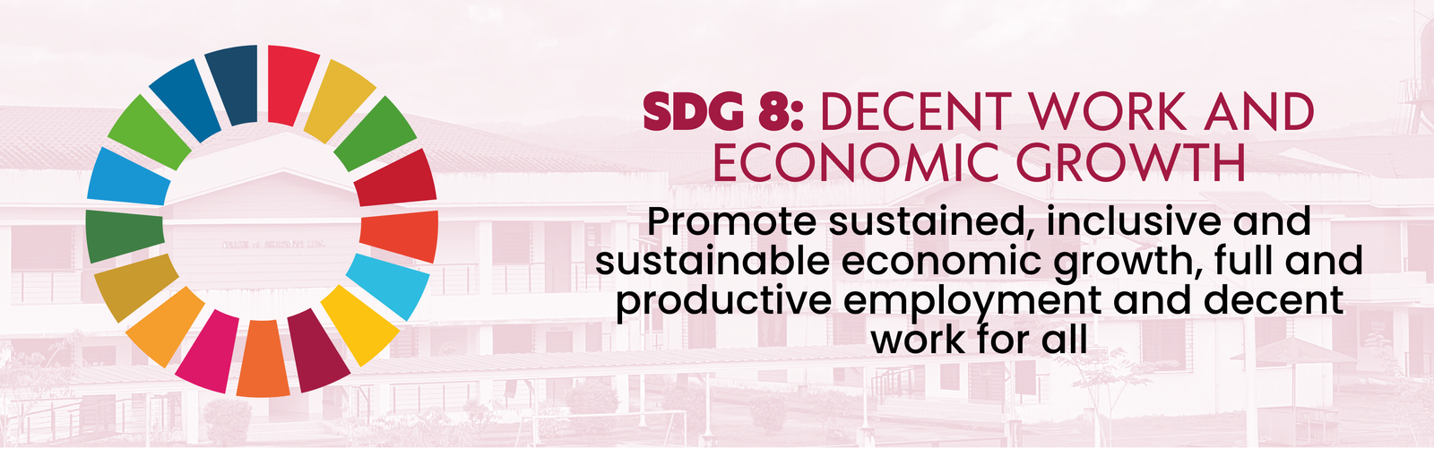 SDG 8 Logo